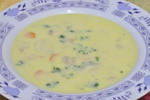 Kuřecí polévka s karí  – Snadné Česko recept, zvládnete za 45 - 60 minut